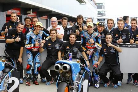 Alex Marquez y Alex Rins Australia 2014