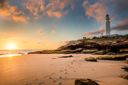 Pueblo Bonito Pesquero Andalucia Cadiz Playa Costa Tranquilo Buen Tiempo Escapada Viaje
