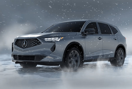 ¡Filtrados! Los Acura MDX 2020 y un misterioso sedán se escapan por la pantalla de un RDX