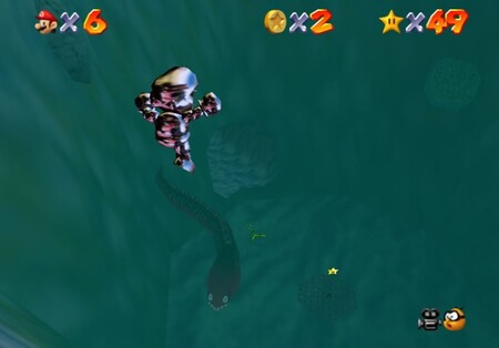 Super Mario 64: cómo conseguir la estrella Through the Jet Stream de Jolly Roger Bay
