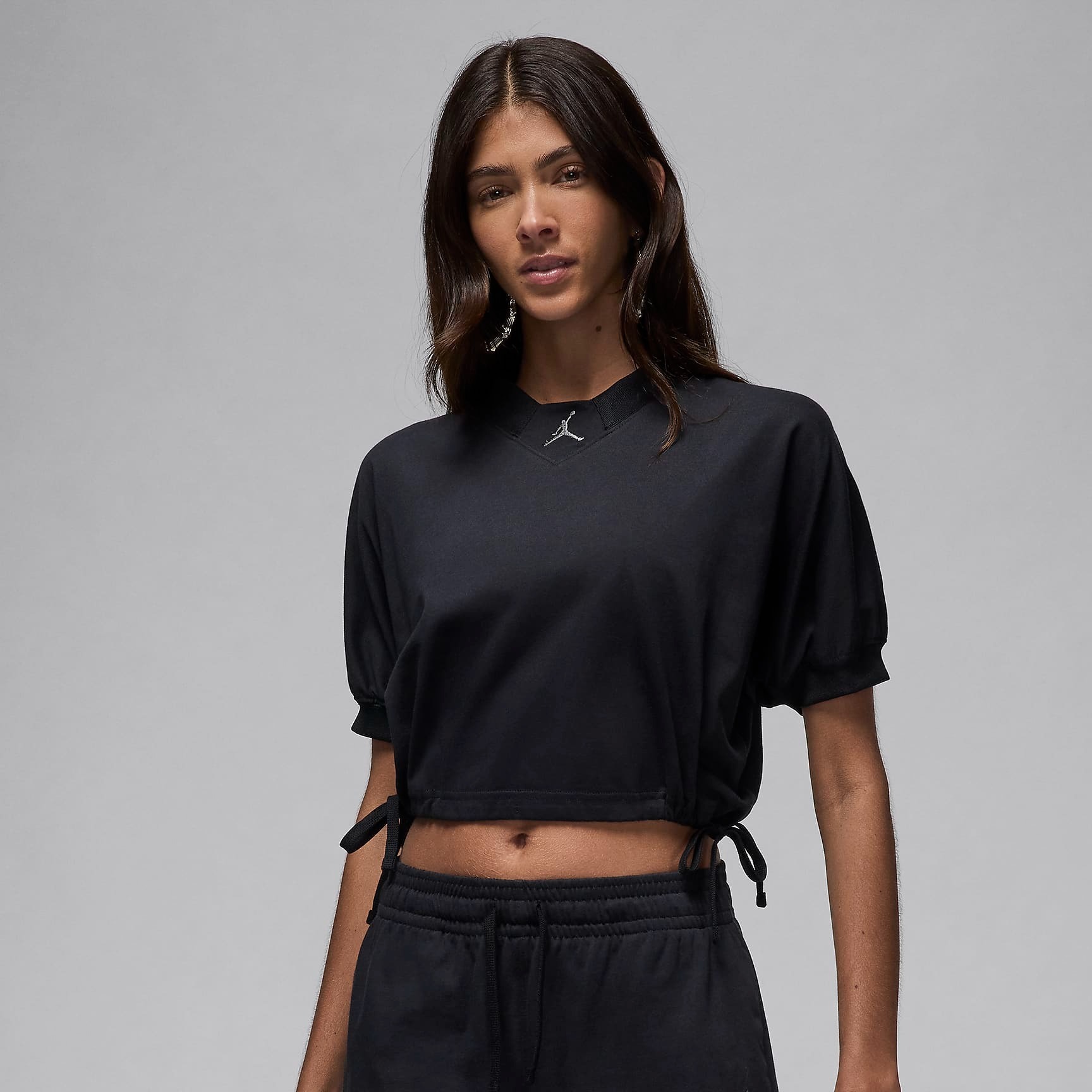 Camiseta corta de tejido Knit Jordan