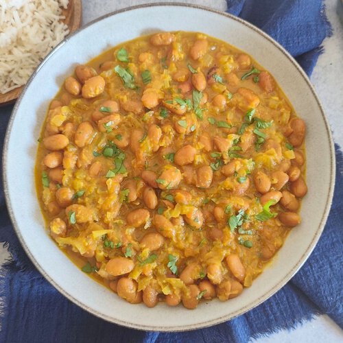 Rajma masala: receta del delicioso y saludable curry indio de alubias rojas 