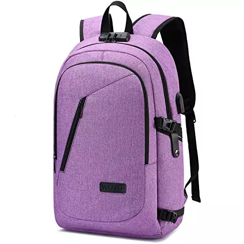WENIG Mochila Portatil Mujer Impermeable