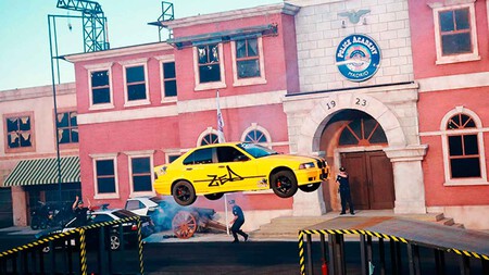 Loca Academia Policia Parque Warner