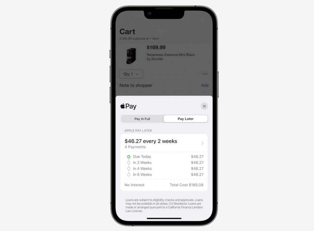 Llega Apple Pay Later: compra ahora y paga después, en cuatro meses y sin intereses 