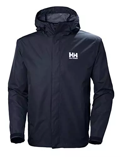 Helly Hansen Hombres Chaqueta Seven J, Azul Marino, M