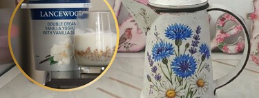 3 ideas para aprovechar los botes de plástico del yogurt y convertirlos en objetos para decorar tu casa: crea una tetera vintage 