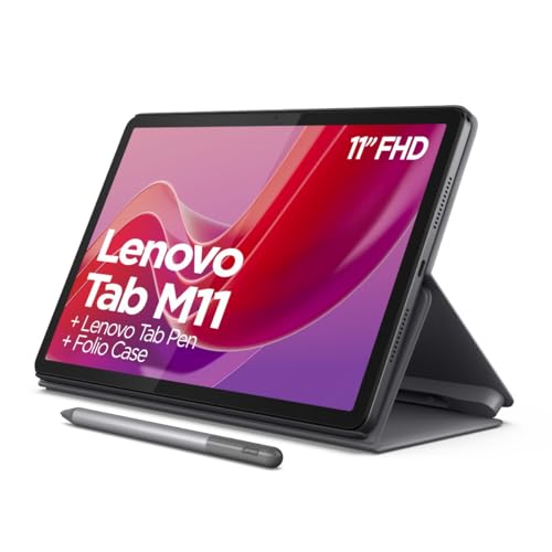 Lenovo Tab M11 11" 8/128GB Gris + Funda + Pen Stylus