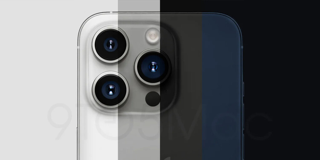 Se filtran los colores exactos del iPhone 15 Pro: plata, gris oscuro, gris claro y gris azulado 