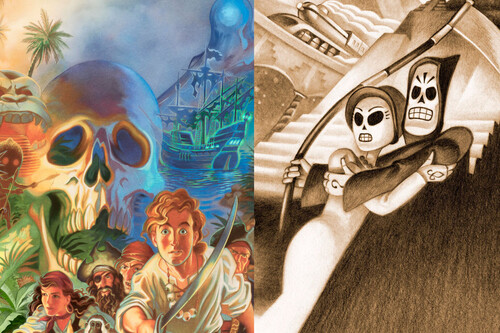 Estas dos aventuras gráficas tienen un sentido del humor muy distinto pero no por eso dejan de ser dos obras de arte 