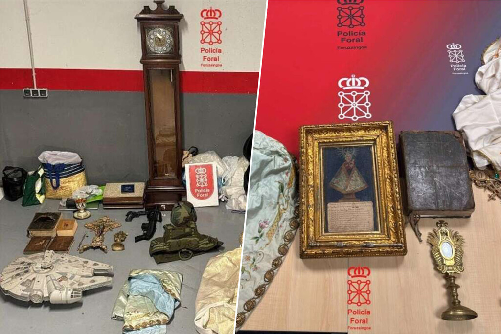 Una casa ocupada destapa un tesoro robado en una ermita de La Rioja. Todavía falta lo mejor