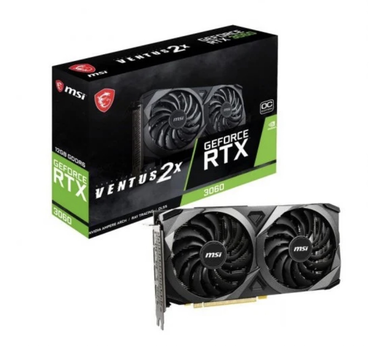 MSI GeForce RTX 3060 VENTUS 2X OC LHR 12GB GDDR6