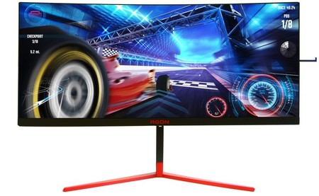 AOC prepara un nuevo monitor gaming: el AGON AG353UCG presume de panel Mini-LED, Nvidia G-Sync y un brillo de 1000 nits