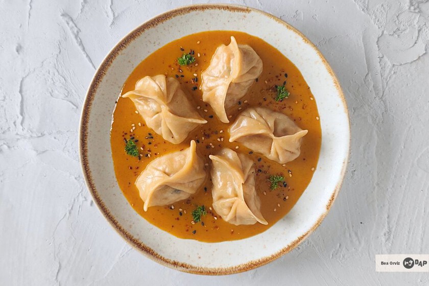 Gyozas Salsa Aji