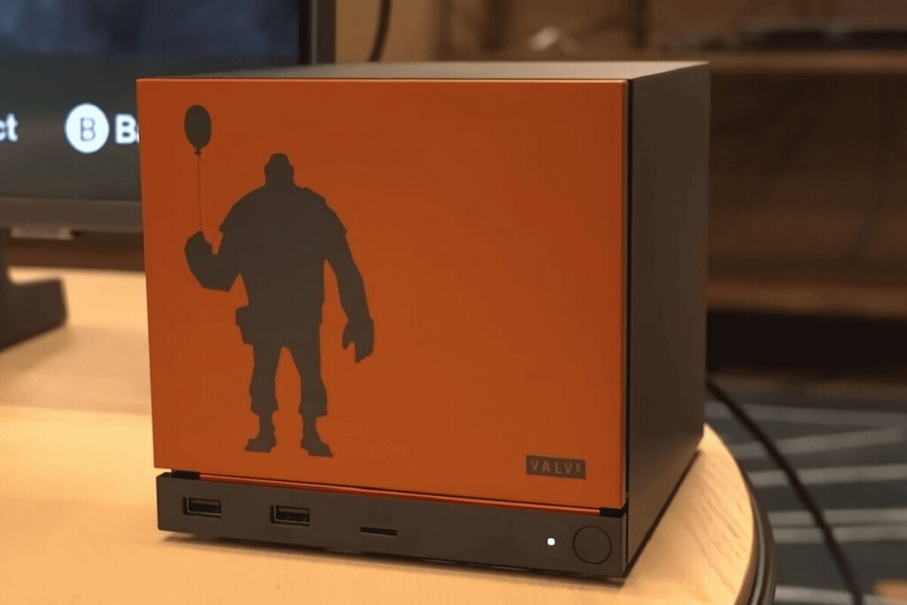 Steam Machine vista frontal