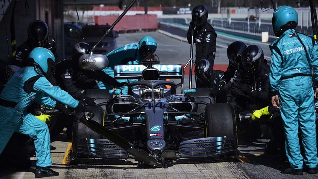 Hamilton Montmelo F1 2019