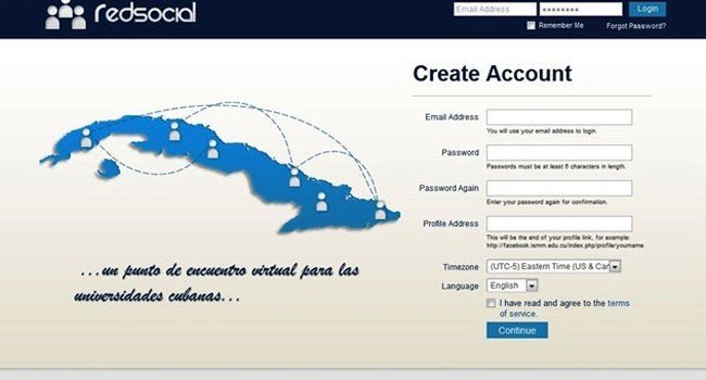 Cuba presenta su primera red social