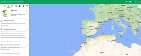 Android モバイルを探す