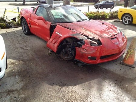 Corvette Accidente 2