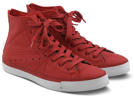 Cuero rojo para tus pies