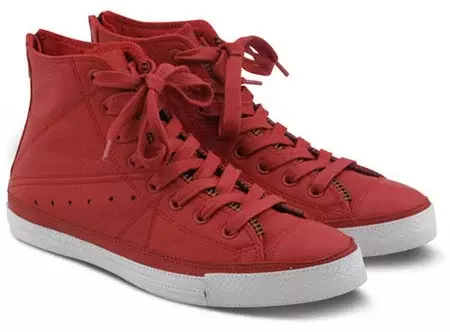 Cuero rojo para tus pies