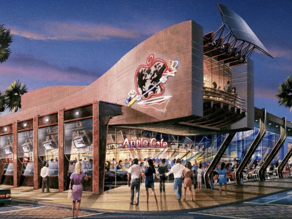 Apple quiso crear su propio Starbucks: Steve Jobs diseñó cafeterías futuristas que servirían café mientras navegabas por Internet