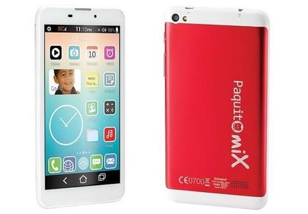 Paquito Mix, el nuevo phablet de Imaginarium para los peques