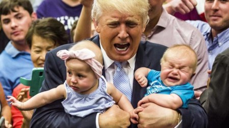 Los bebés que molestaban a los políticos (bueno, a Donald Trump)