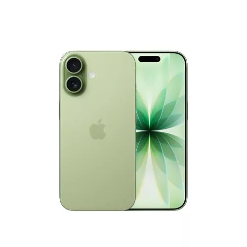 Apple iPhone 17 de 256 GB: Pantalla de 6,3 Pulgadas con Promotion, Chip A19, cámara Frontal Center Stage, Mayor Resistencia a los arañazos, autonomía para el día Entero; Verde Salvia