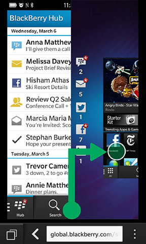 BlackBerry lanza una demo interactiva del UI de BlackBerry 10 para navegadores móviles