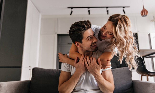 Pareja San Valentin Hogar