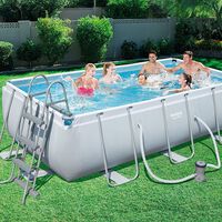 100 euros de descuento en Leroy Merlin en esta piscina tubular de pvc Bestway para toda la familia