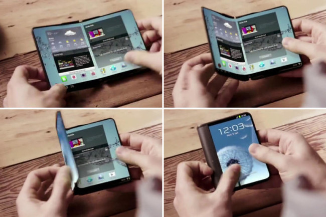 Samsung pantalla plegable