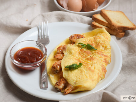 Tortilla de gambas: la receta más jugosa para una cena fácil y rápida