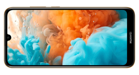 Huawei Y6 Prime 2019: lector de huellas y traje de cuero, pero solo 2 GB de RAM