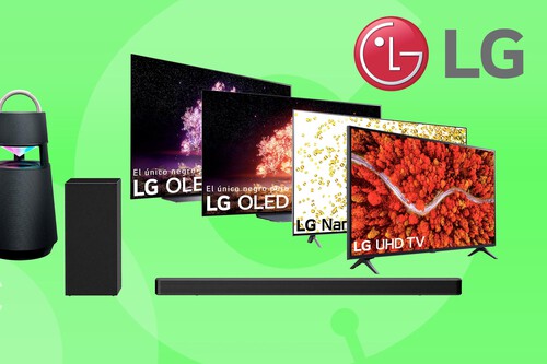 Imagen y sonido LG a los mejores precios con estas ofertas en smart TVs, barras de sonido y altavoces Bluetooth