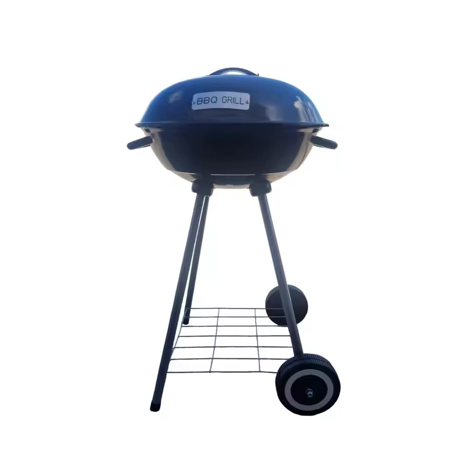 Barbacoa ELECSAN Carbón 18.5 Pulgadas con Ruedas y Tapadera