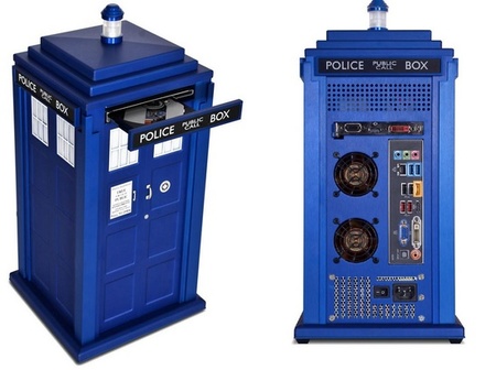 Tardis PC, la carcasa para HTPC que tendría el Doctor en el salón de casa