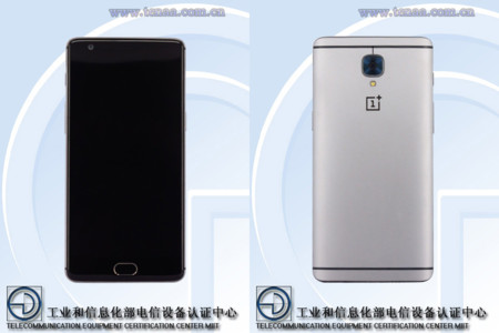El OnePlus 3 ya se deja ver a su paso por TENAA, confirmando diseño y especificaciones