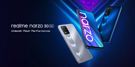 El Realme Narzo 30 5G aterriza en España: precio y disponibilidad del nuevo móvil 5G económico de Realme