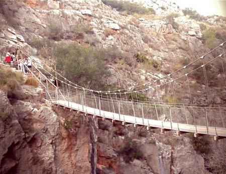 Puente colgante Chulilla