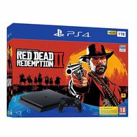 Consola Sony PlayStation 4 de 1TB, con el juego Red Dead Redemption II, por sólo 249 euros en MediaMarkt