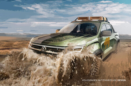 Volkswagen Amarok 2022 se deja ver en nuevas imágenes, en preparación para su estreno el próximo año