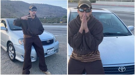 Bad Bunny ya tiene sustituto para su Bugatti Chiron: un Toyota Corolla del 2003