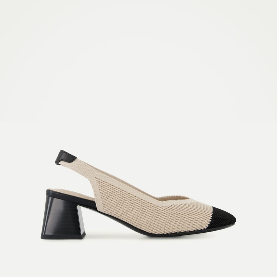 Zapatos de tacón de mujer destalonados Gris Latouche Comfort

