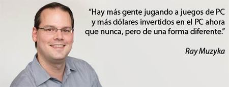 El mercado del PC goza de buena salud, según Ray Muzyka