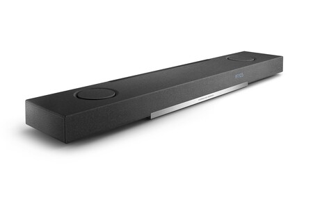 Esta preciosa barra de sonido de Porsche tiene altavoces Dolby Atmos que se mueven solos y un diseño espectacular