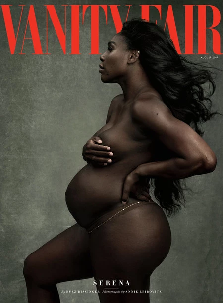 Serena Williams firma una portada para el recuerdo: embarazada, fuerte, y fabulosa