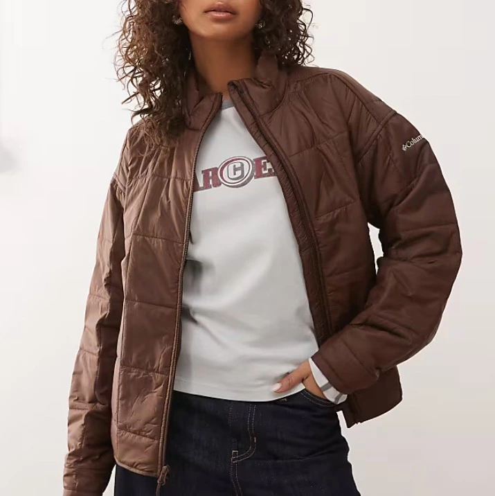 Chaqueta marrón guateada Sienna Hill de Columbia
