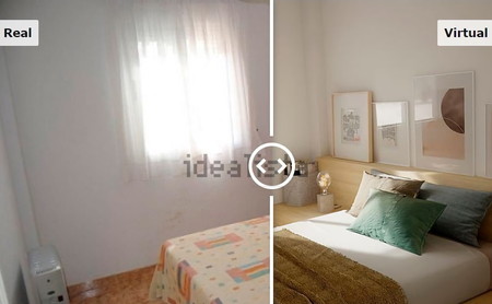 Idealista permitirá a las inmobiliarias presentar simulaciones de cómo se verían sus pisos y oficinas una vez adecentados